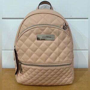 Steve Madden Blush Quilted Backpack